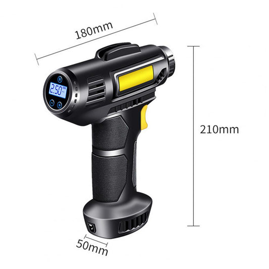 Digitale Draagbare Luchtcompressor Met Verlichting